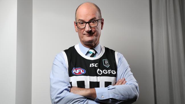 David Koch says Port Adelaide’s player development in the SANFL is an issue. Picture: Jonathan Ng