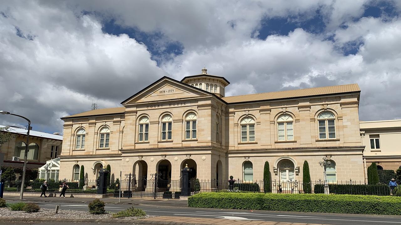 The old Toowoomba Court House, now private residents.