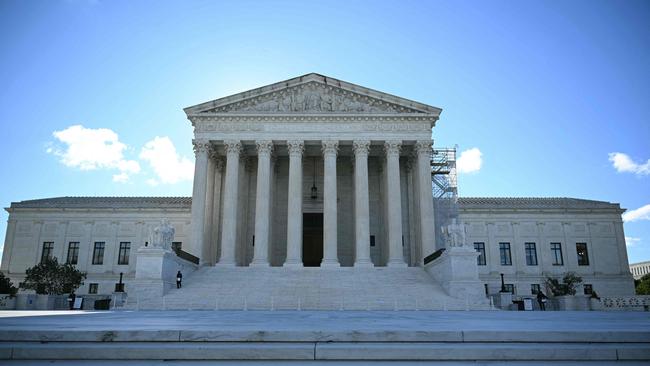 The US Supreme Court in Washington on Monday. Picture: AFP