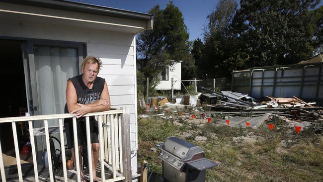 David Filliponi at his home. Picture: David Caird