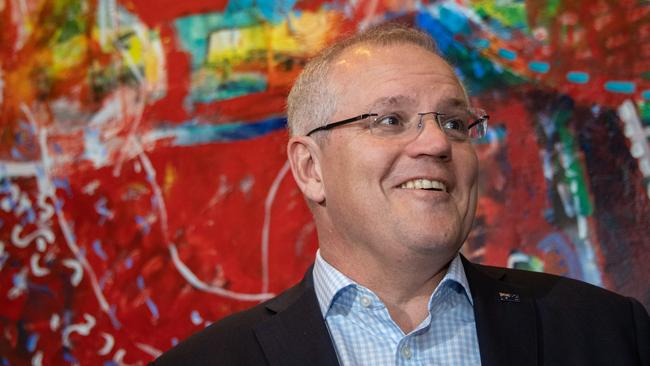 Prime Minster Scott Morrison is seen before of a meeting with members of the Queensland Government and the Australian Olympic Committee at the Cairns Convention Centre in Cairns, Queensland, Thursday, 8 August, 2019. The Prime Minister spoke on a proposed Brisbane bid for the Olympic Games ahead of tomorrows commencement of COAG. (AAP Image/Brian Cassey) NO ARCHIVING