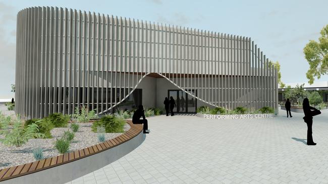 Hamilton Secondary College, artist's impression