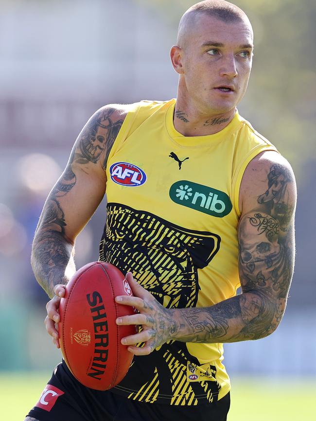 AFL great Malcolm Blight says anything is possible while Dustin Martin is still running around.