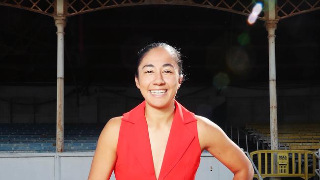 Carlton footballer Darcy Vescio at IKON park. Picture: Rebecca Michael