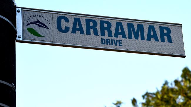 Carramar Drive, Frankston. Picture: Nicole Garmston