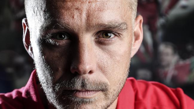 09/10/18 - SOCCER - Adelaide United's Ken Ilso in the Elizabeth Centre training gym. Picture SARAH REED