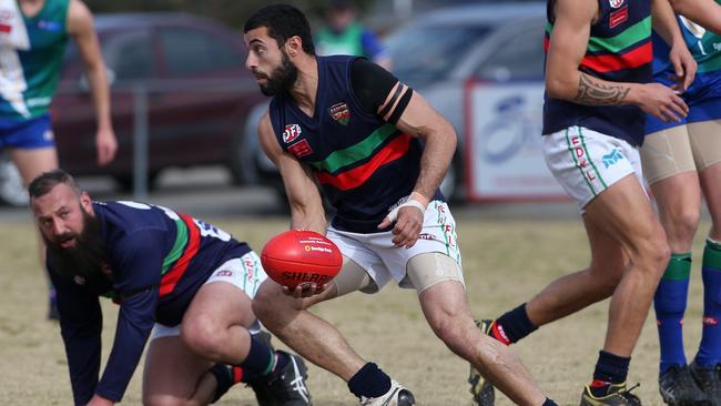 Tamer Abdallah in action during his days at Northern Saints. Picture: Hamish Blair