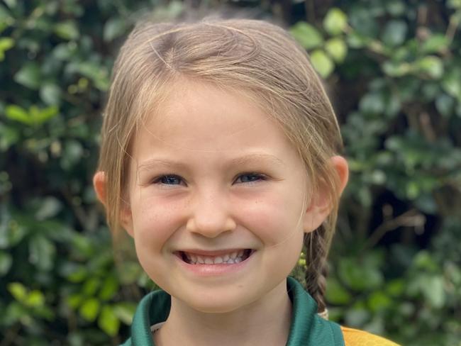 North Eton State School 2022 Preppie Jessie Martin. Picture: Principal Geraldine Parkes MKY2022PREP