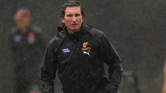 The Giants are big fans of James Hird. Picture: Phil Hillyard