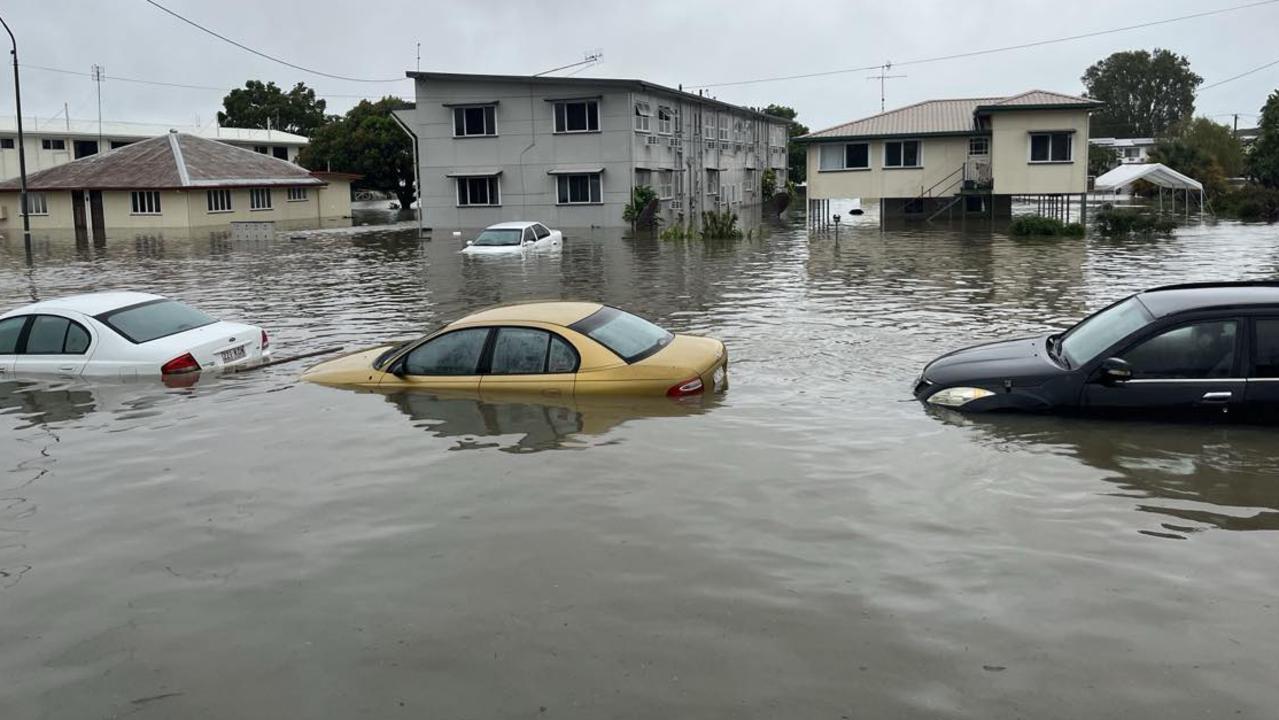 Flooding around Ingham, North Queensland on Monday, February 3, 2025. Photo: Cameron Bates