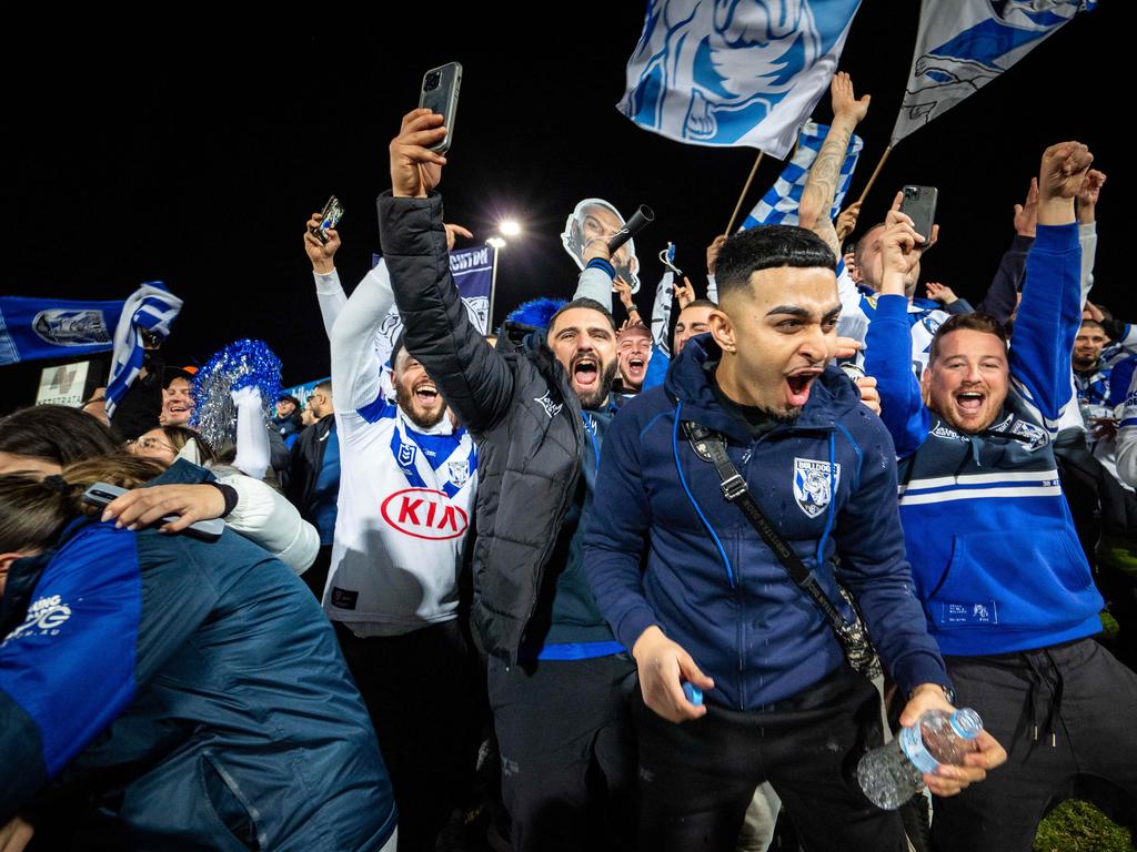 In his first year at the club, Bulldogs star Connor Tracey says his team have the best fans in the competition. Picture: Tom Parrish