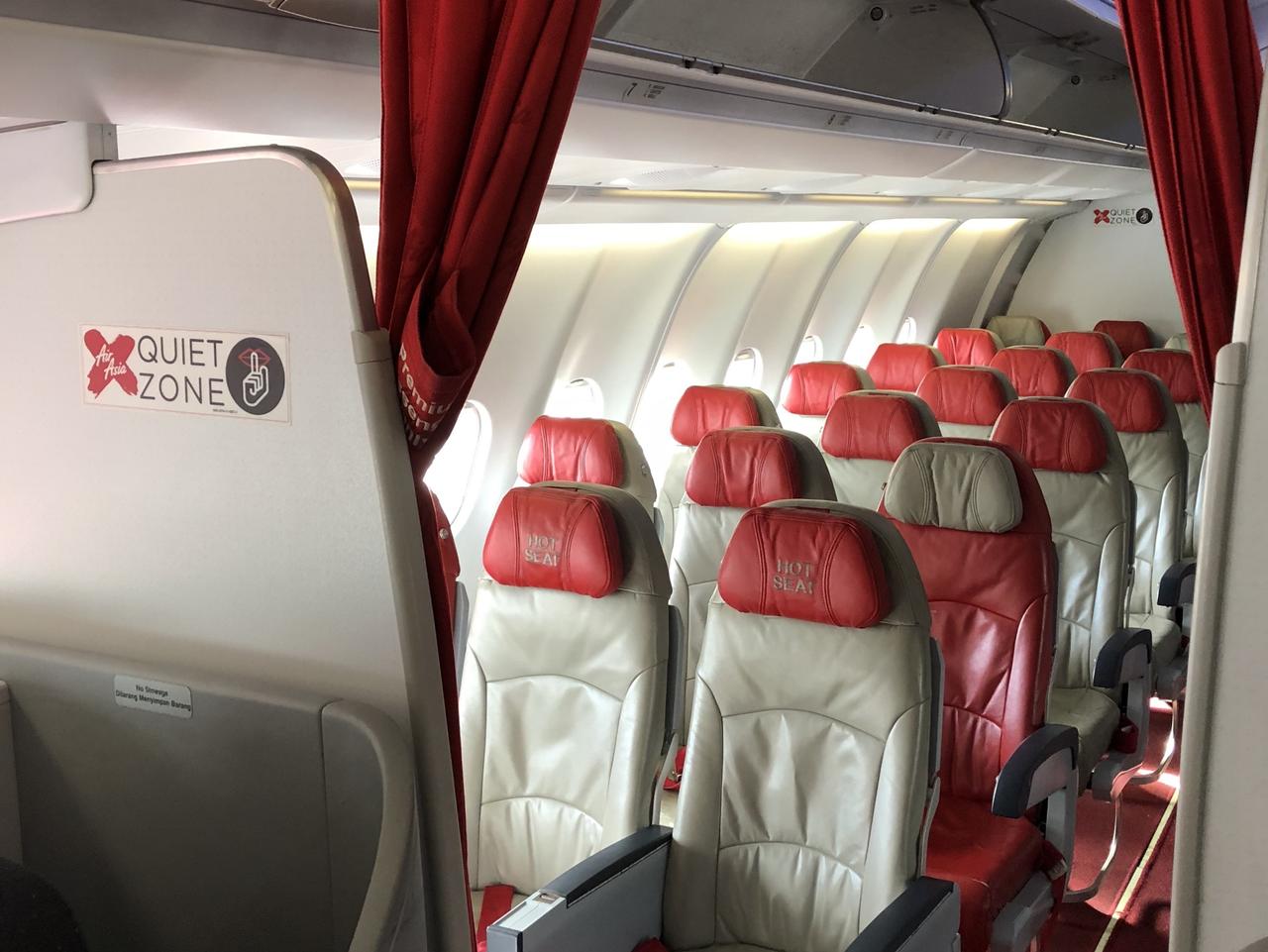 Airasia Flight Review Premium Flatbed Hot Seats Quiet Zone Economy Escape Com Au