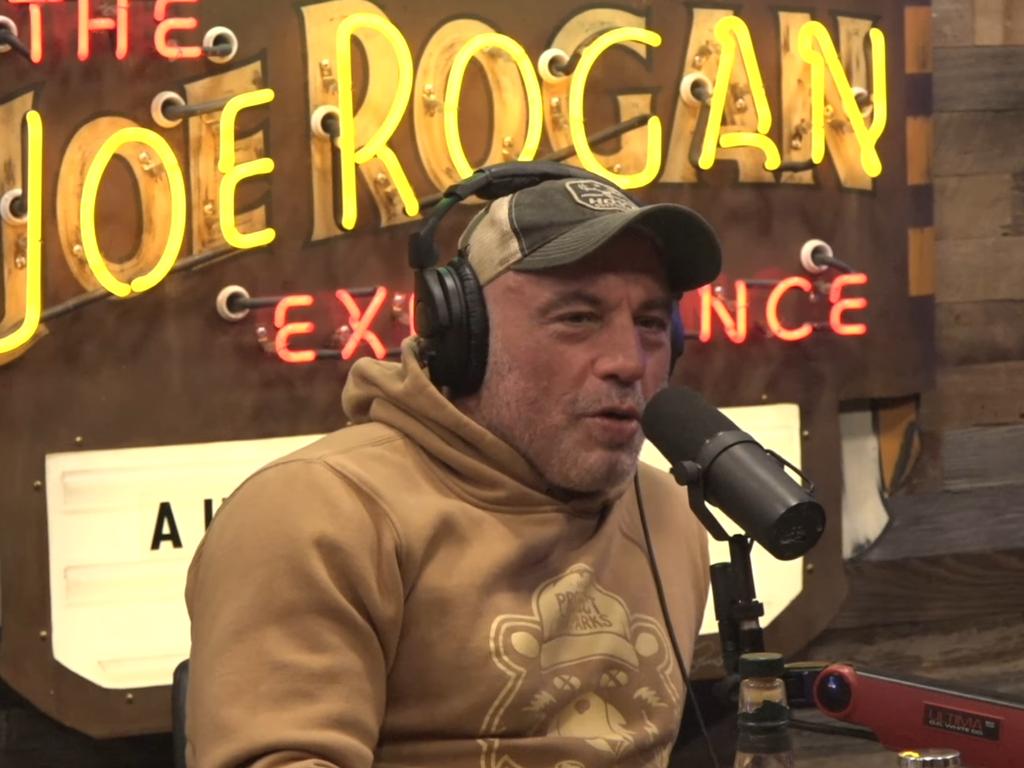 Joe Rogan endorsed Donald Trump on the eve of the election. Picture: Spotify