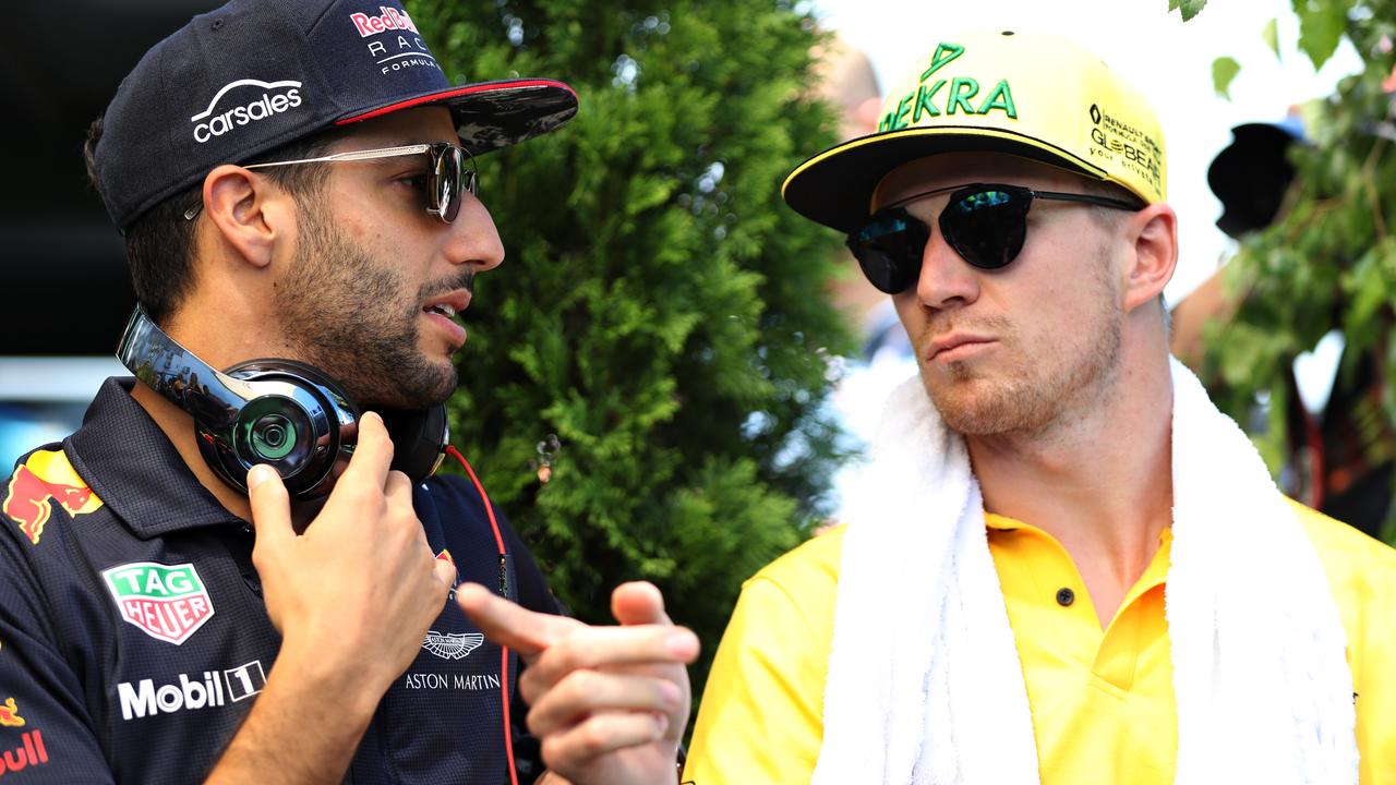 Daniel Ricciardo will provide Nico Hulkenberg with his biggest challenge yet.