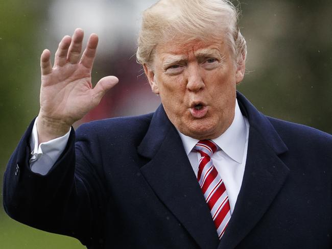 Donald Trump reportedly wanted to strike Syria even harder, but was persuaded against it. Picture: AP Photo/Carolyn Kaster