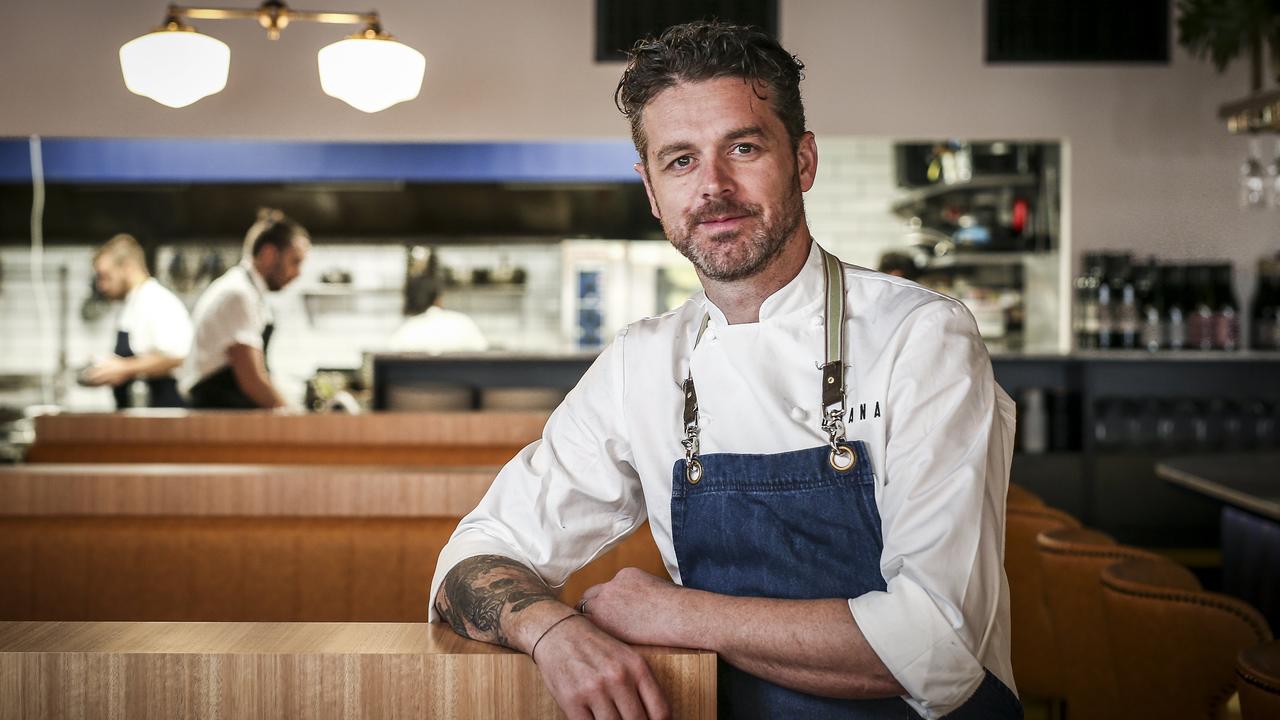 Adelaide Chef Jock Zonfrillo at his Rundle Street restaurant 'Blackwood'. Picture: AAP