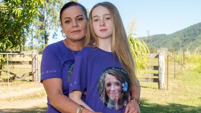 A victim impact statement by Jessica Geddes’ daughter Arianna-Leigh Geddes was read in court by her grandmother Saasha Brimble. Picture: Michaela Harlow