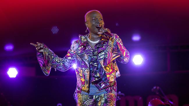 Angelique Kidjo performs at WOMADelaide in 2020.