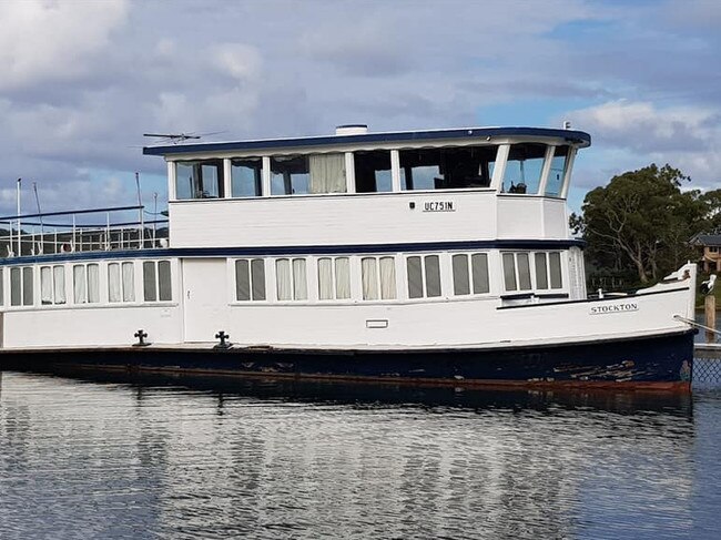 Imege of the old Stockton ferry. Picture: Susan Powell