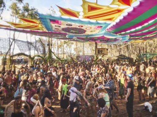 Two revellers have been rushed to hospital after ingesting drugs at a “psychedelic” music festival in Victoria’s northwest. Picture: Esoteric Festival