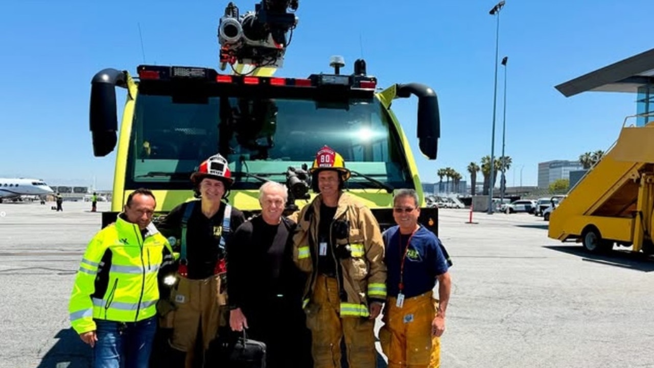 Emergency services were called to the scene. Photo: Instagram @shark_gregnorman.