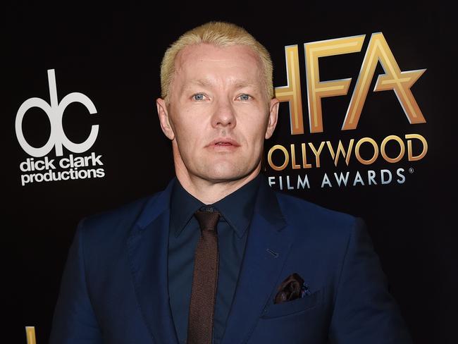 Joel Edgerton accepted the Hollywood Breakout Actor Award for Black Mass.