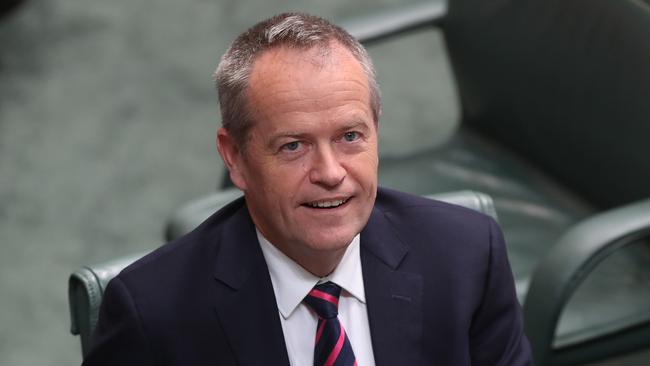 Opposition Leader Bill Shorten in question time yesterday. Picture: Kym Smith