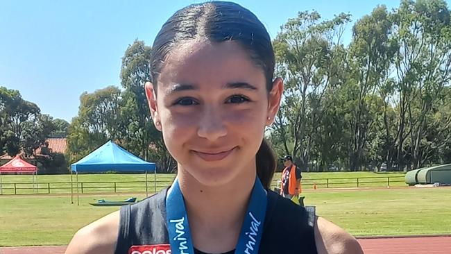 Alyvia Heaver. Picture: Craigieburn Little Athletics.