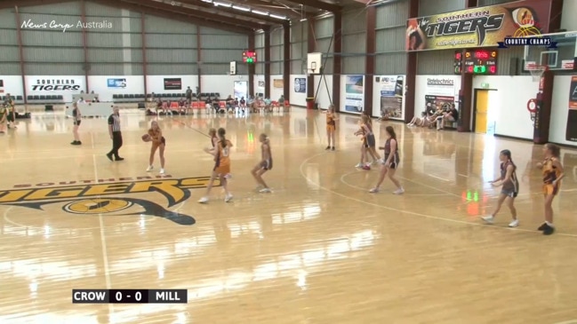 Replay: SA Junior Country Basketball Championships - U14 Girls D4 Semi-Final - Keith Crows v Millicent Magic