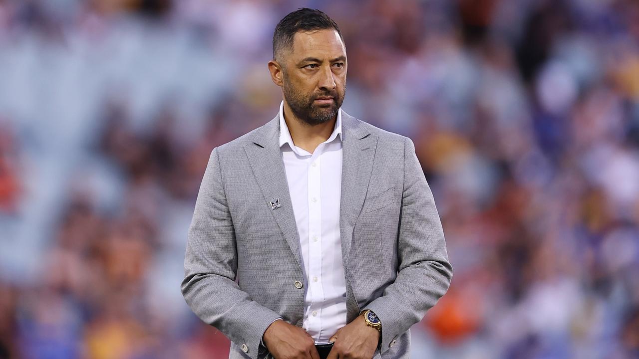 What on Earth has Benji Marshall got himself into. Photo by Jeremy Ng/Getty Images.