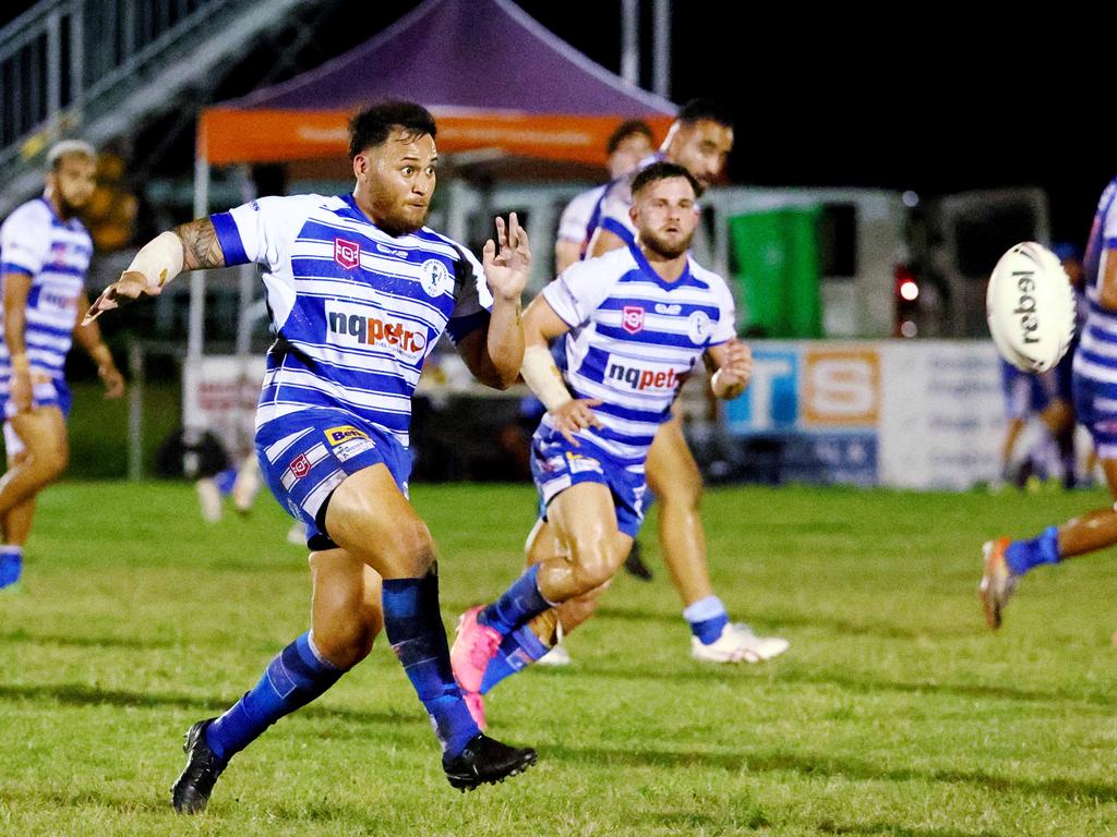 Brothers captain Jordan Biondi-Odo will look to deliver his side a third straight premiership when they take on Ivanhoe Knights in the FNQRL Grand Final on Saturday. Picture: Brendan Radke