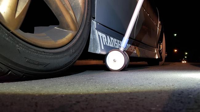 Highway Patrol allegedly discovered drivers with bongs and ice pipes during a widespread road safety crackdown. Picture: Traffic and Highway Patrol NSW