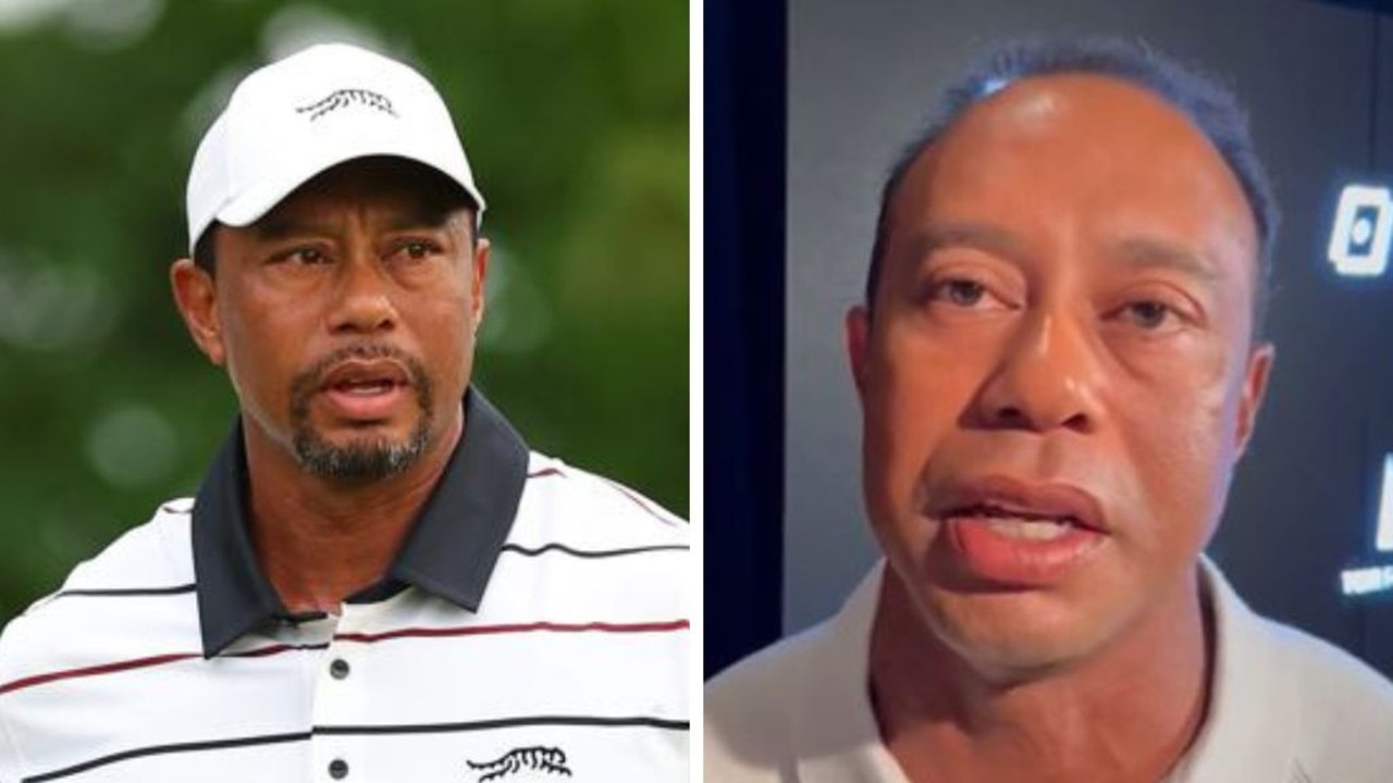 Fans worried Tiger Woods ‘looks so sauced’ in Las Vegas interview