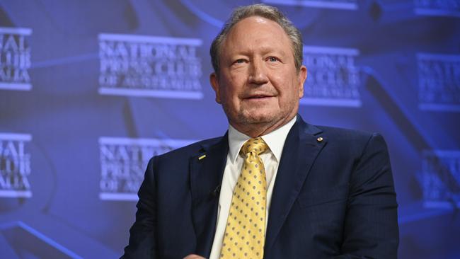 Andrew Forrest. Picture: NCA NewsWire / Martin Ollman