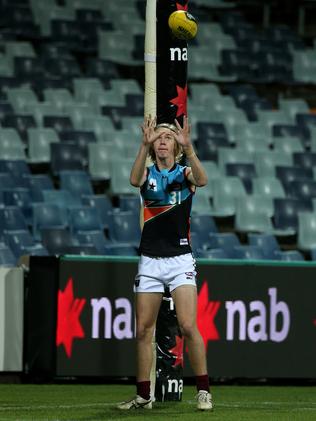 New Port Adelaide draftee Todd Marshall.