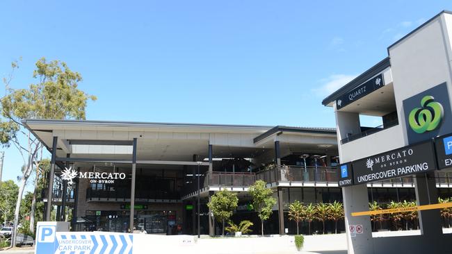 The Mercato shopping centre on Jonson St in Byron Bay. Picture: Liana Boss