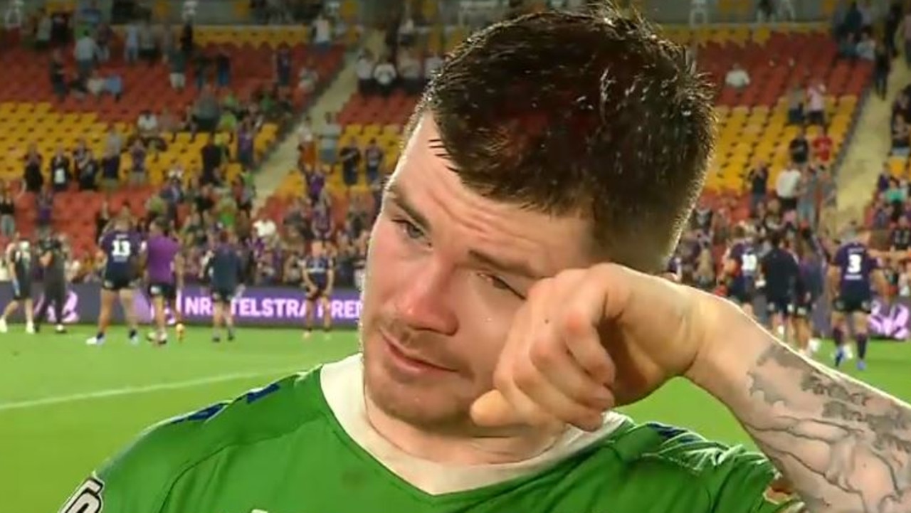 John Bateman was emotional in the aftermath.