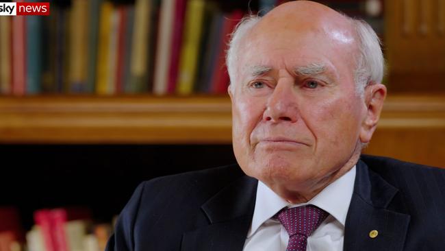 Former PM John Howard in the Sky News documentary China Rising.