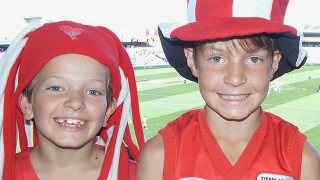 He started playing football at age 4. Picture: Supplied
