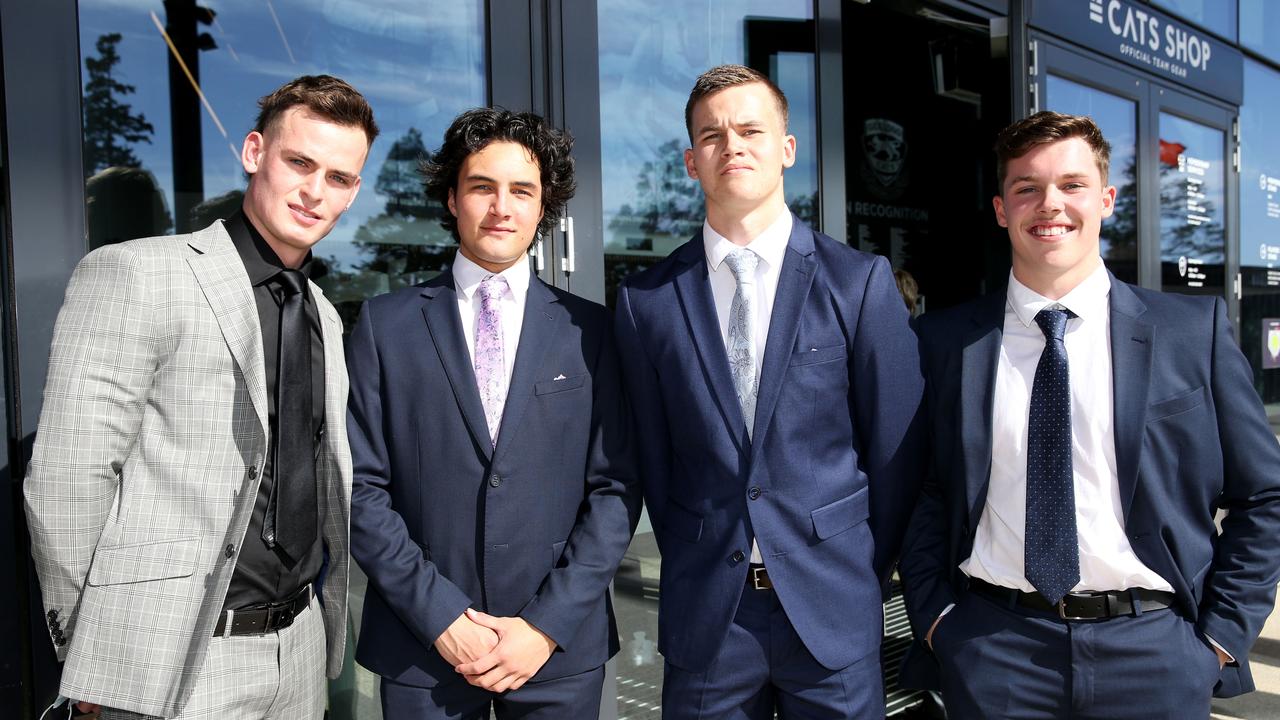 Western Heights College graduation at GMHBA stadium. Picture: Mike Dugdale