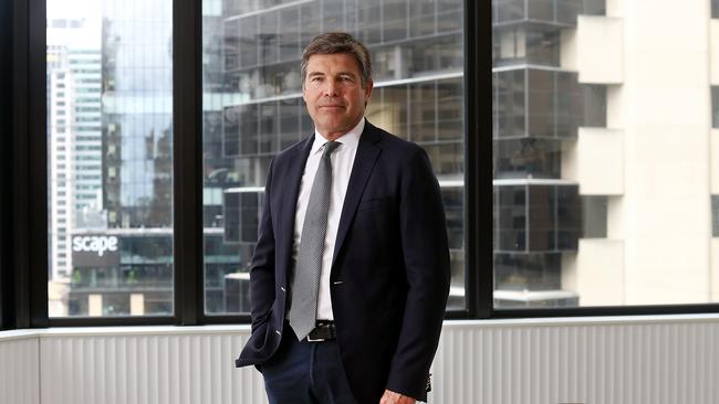 BOQ CEO Patrick Allaway. Jane Dempster/The Australian.