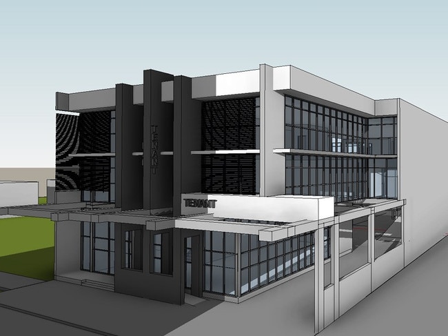 Neater Constructions has proposed the development of a new office building on McLeod St, Cairns city. Picture: Supplied