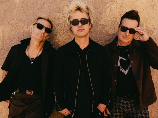 Green Day release Saviors album. Picture: Alice Baxley / Supplied Warner Music