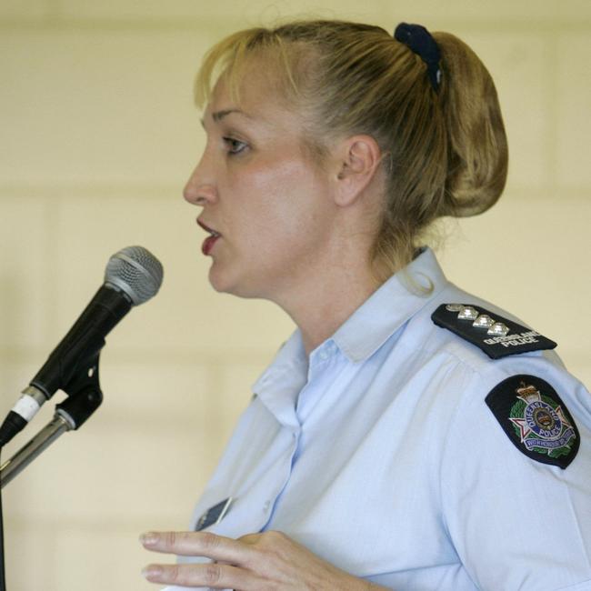 Katarina Carroll working as an acting Superintendent in Cairns in 2007.