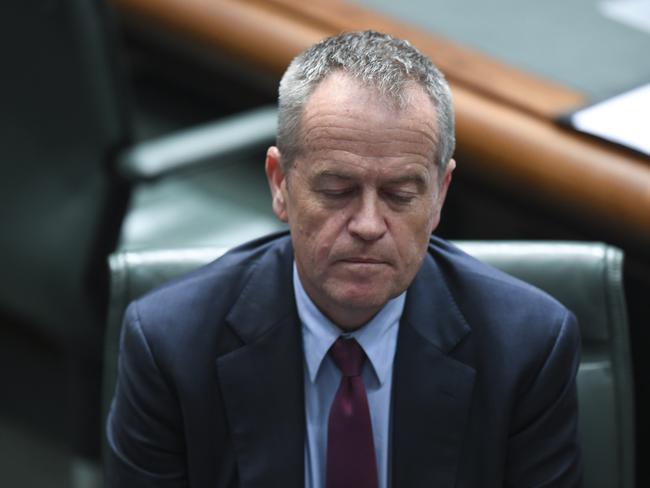 Bill Shorten is facing “a messy brawl” over the make-up of his frontbench, Annika Smethurst writes. Picture: AAP Image/Lukas Coch