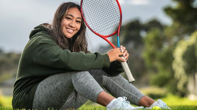 Destanee Aiava is fighting back after contemplating suicide last year. Picture: Tony Gough