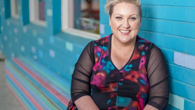 TV presenter and comedian Meshel Laurie. Picture: Jason Edwards