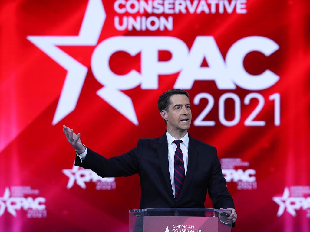 Senator Tom Cotton. Picture: AFP