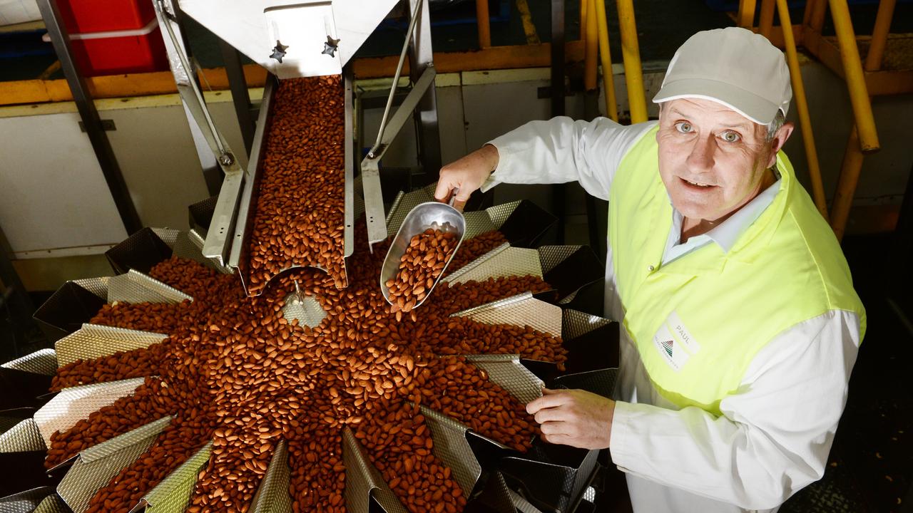 Select Harvests shares soared on the back of a record crop. Pictured is managing director Paul Thompson.
