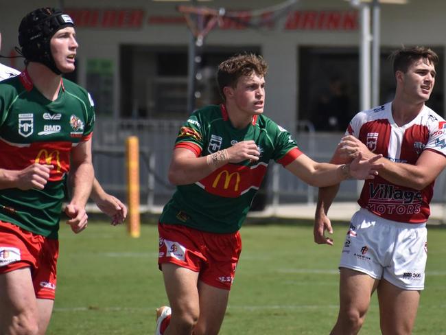 Action between Redcliffe and Wynnun this season.